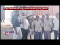 Farmers Protest In Highway, Demands Service Road In Suryapet | V6 News  - 01:50 min - News - Video
