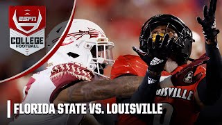 Florida State Seminoles at Louisville Cardinals | Full Game Highlights