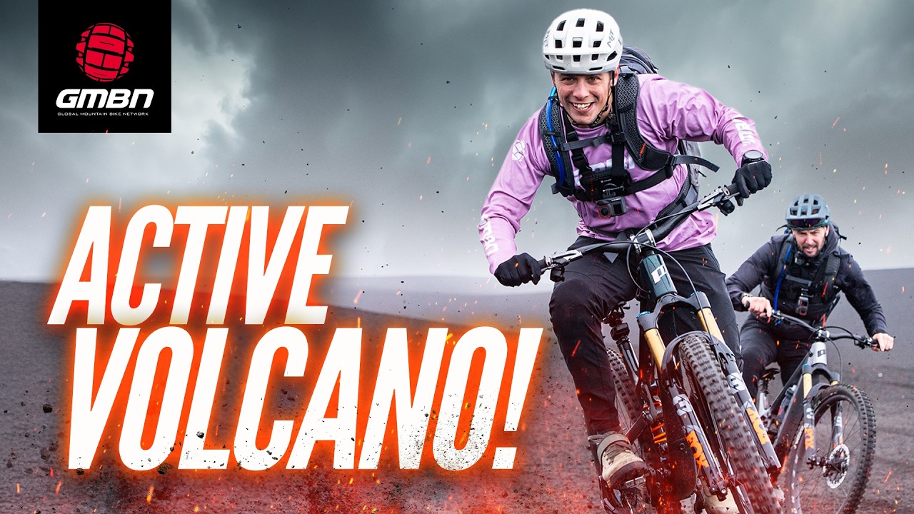 We Rode Down A Volcano!