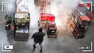 75 Невероятных Моментов, Снятых на Камеры Наблюдения