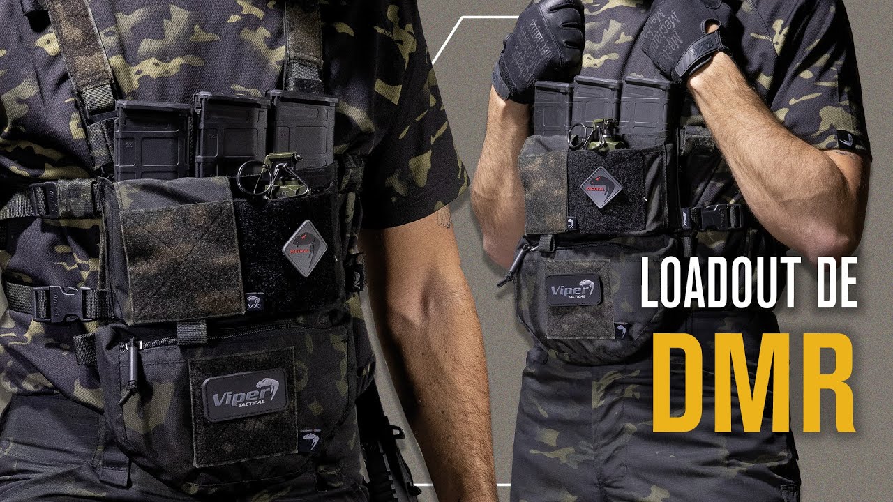 COMO CONFIGURAR TU CHEST RIG para JUGAR de DMR en una PARTIDA DE AIRSOFT