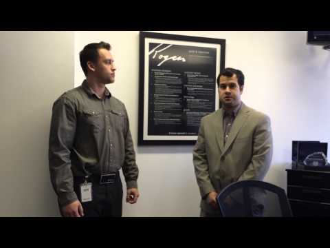 The Tomorrow Project visits Rogers Insurance to present information on their research