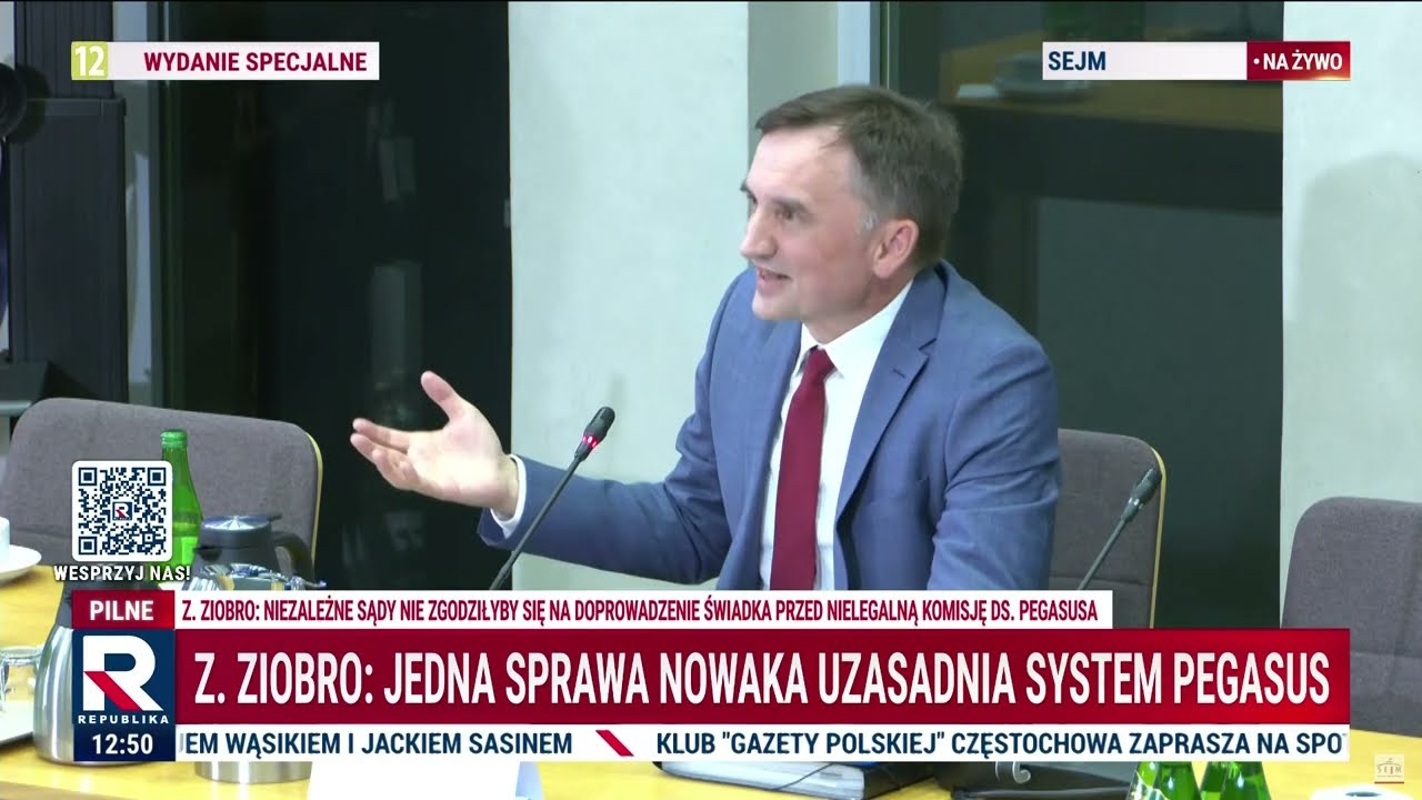 Ziobro: sprawa Polnordu to klasyka prania brudnych pieniędzy! Pegasus pomógł to wykryć