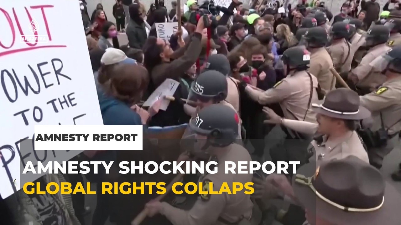 Amnesty report slams world leaders : “Humanity under attack” in global rights crisis