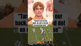 Arch Manning on Texas having a target on their back 🗣️ (via @FOX7Austin)