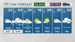 NEWS CENTER Maine Weather Video Forecast