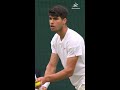 Wimbledon 2024 | Carlos Alcaraz clinches Round 2 with straight sets | #WimbledonOnStar