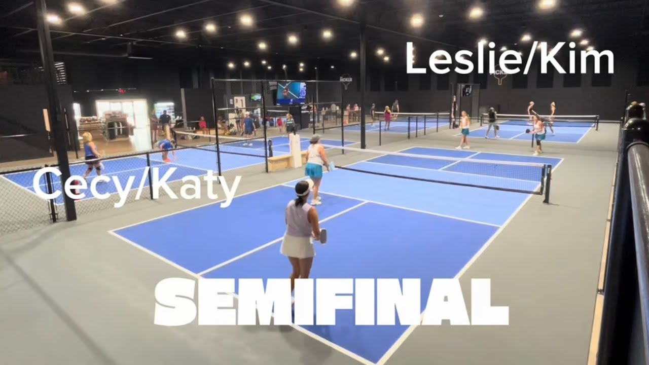 SEMIFINAL, $1300 Dallas Women’s 50+ Moneyball Cecy/Katy vs Leslie/Kim