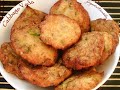 Cabbage Vada - Telugu Recipes - Andhra Vantalu - Indian Vegetarian Recipes
