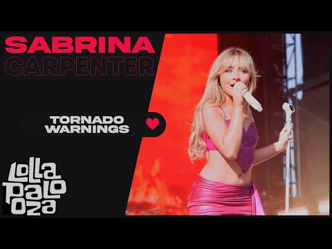 Sabrina Carpenter - Tornado Warnings (Lollapalooza Chicago 2023)