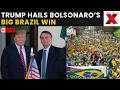 Brazil  Elections LIVE:Trump Hails Bolsonaro’s Brazil Vote Surge, Calls Result ‘Big Victory’ | NewsX
