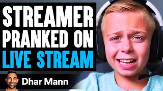 Streamer PRANKED On LIVE STREAM, What Happens Is Shocking | Dhar Mann