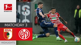 FC Augsburg — 1. FSV Mainz 05 1-2 | Highlights | Matchday 3 – Bundesliga 2022/23