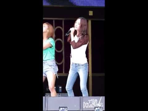 120814 f(x) Electric Shock Rehearsal Krystal fancam @ DMZ Peace Concert