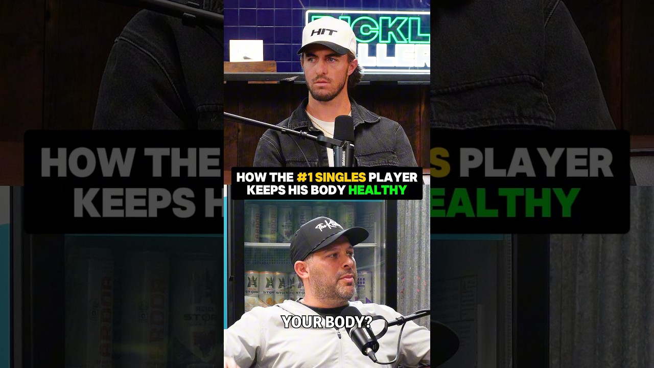 How the #1 Pickleball Player in the World Takes Care of His Body