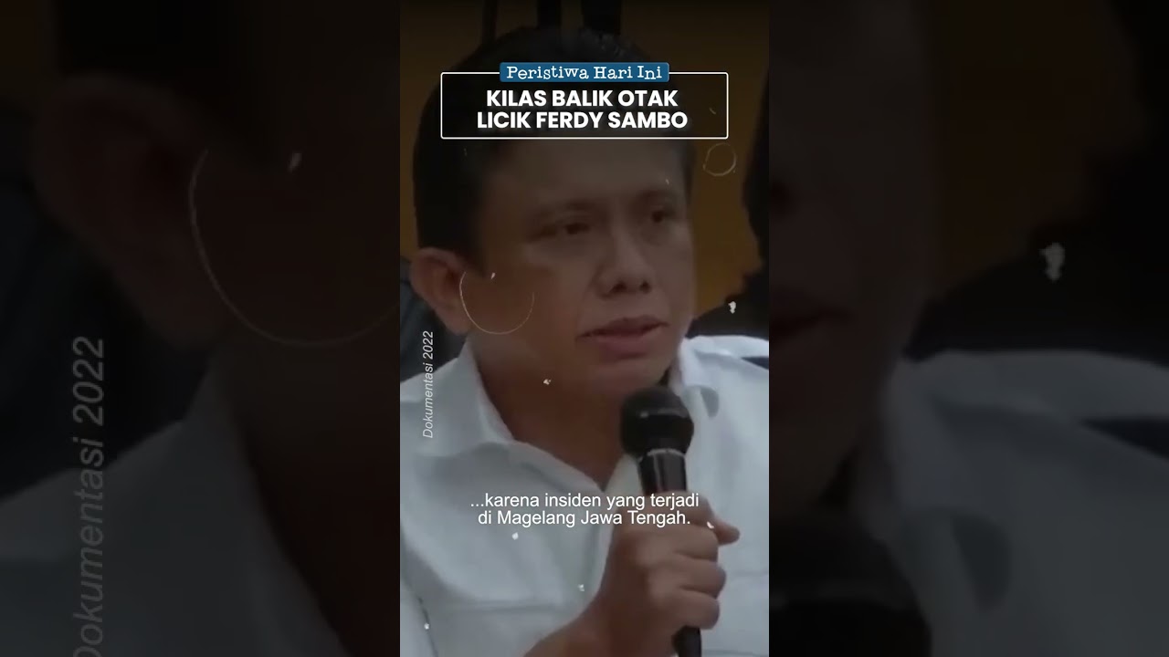 Peristiwa Hari Ini: 2 Tahun Silam Drama Panjang Pembunuhan Brigadir J & Tangan Licik Ferdy Sambo