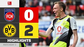 Beier On A Roll! | HEIDENHEIM — BORUSSIA DORTMUND | Highlights | Matchday 3 – Bundesliga 25/26