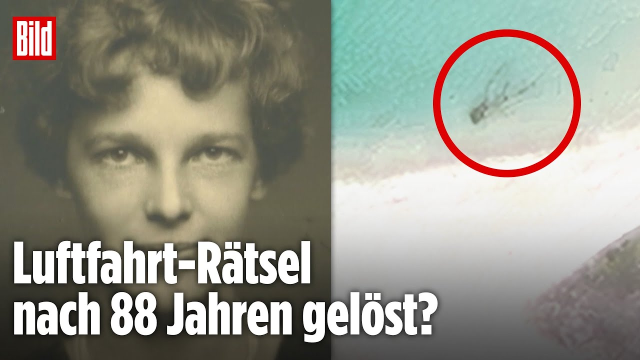 Pilotin Amelia Earhart seit 88 Jahren vermisst: Wurde das Wrack jetzt gefunden?