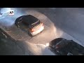 Heavy snowfall in Sweden causes traffic chaos  - 00:41 min - News - Video