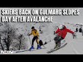 Avalanche In Gulmarg | A Day After Avalanche, Skiers Flock Gulmarg Slopes