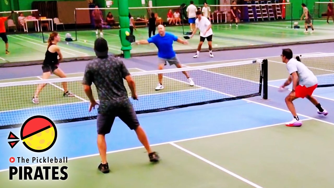 Pickleball Senior Mixed Kicks Butts!