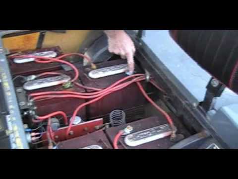 Golf Cart Battery Cables 101 - Part 2: Maintenance - YouTube e z go golf cart wiring diagram 