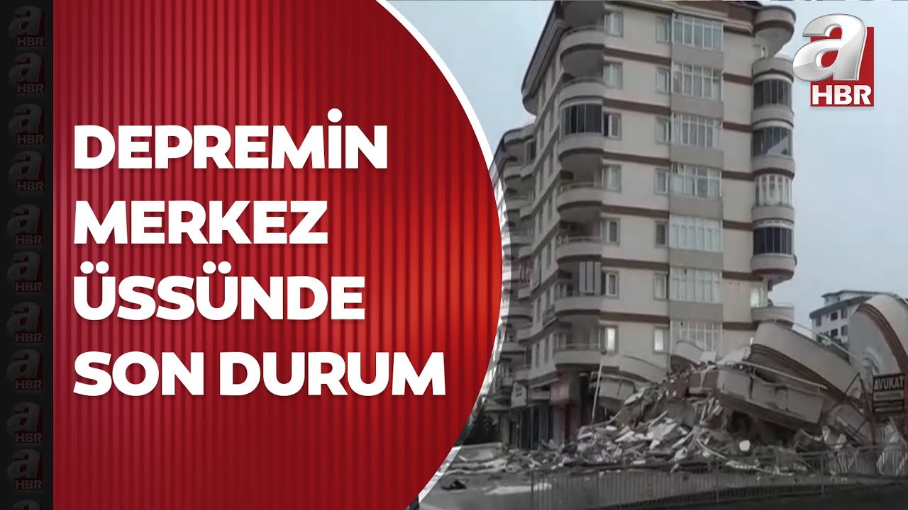 A Haber muhabiri Murat Onur depremin merkez üssü Kahramanmaraş'tan son durumu aktardı