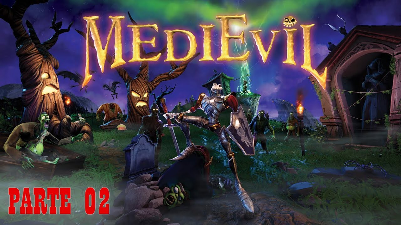 LIVE MEDIEVIL REMAKE PARTE 02 PS4 - Retorne para o Cemitério e Campos do Espantalho