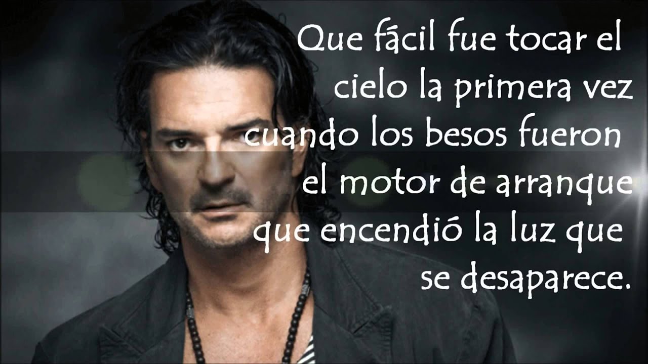 Ricardo Arjona - Fuiste tú (Letra) - YouTube