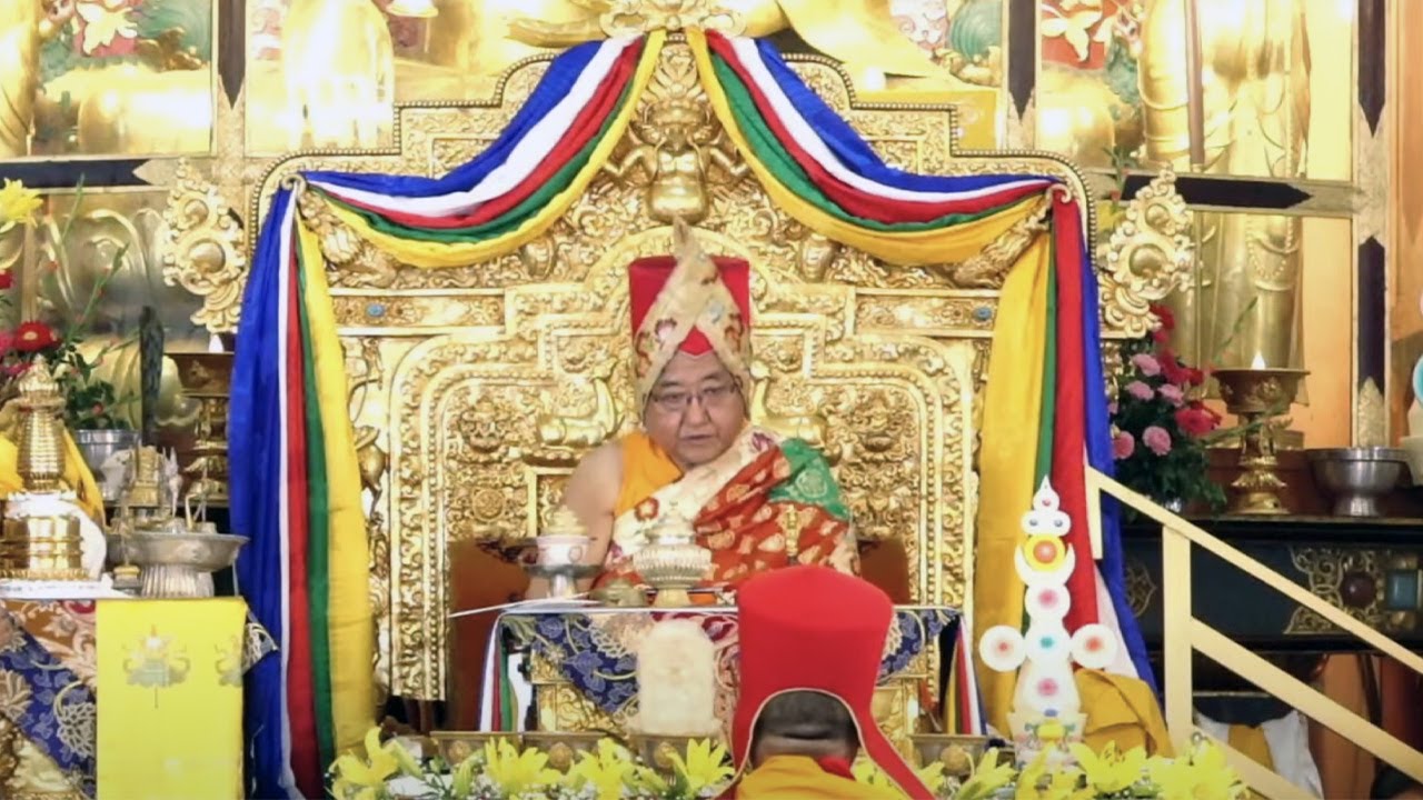 Sakya Gongma Trichen reaffirms commitment to serve others during ‘Tenshug’ on his 80th birthday