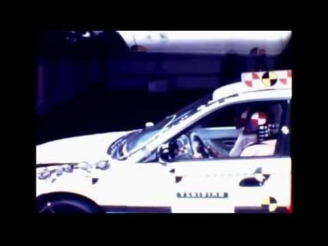 Видео краш-теста Subaru Legacy 1999 - 2002