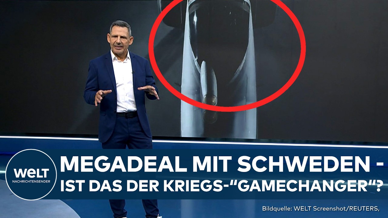 UKRAINE-KRIEG: Neuer Gamechanger für Ukraine! Alles zum Mega-Deal mit Schwedens "Gripen"-Kampfjet