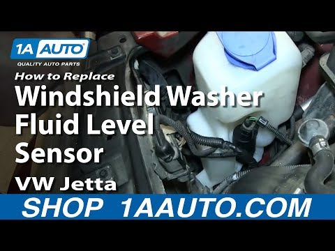 VW BORA A4 (MKIV) - Windshield Washer Fluid Level Sensor Replacement