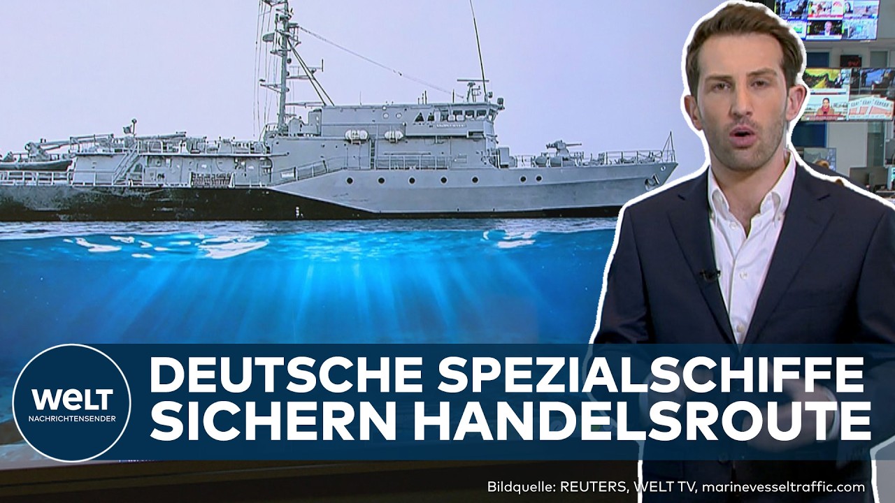 KRIEGSGEFAHR IM MEER: "Das sind Minenjagd-Boote!" So sollen die Schiffe geschützt werden!