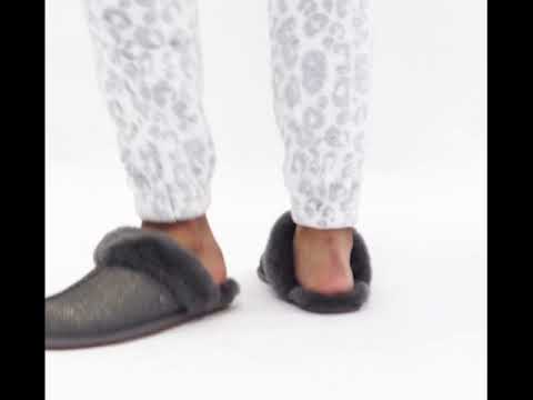 ugg scuffette caviar slippers