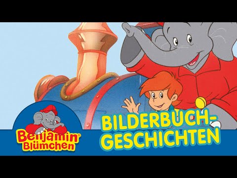 Benjamin Blümchen als Lokomotivführer BILDERBUCH GESCHICHTEN