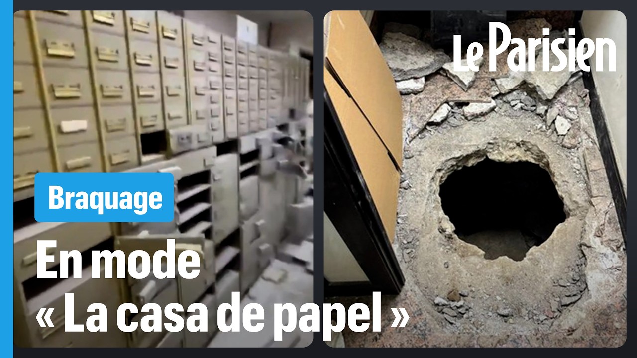 Naples : ils braquent une banque et s’échappent par les égouts