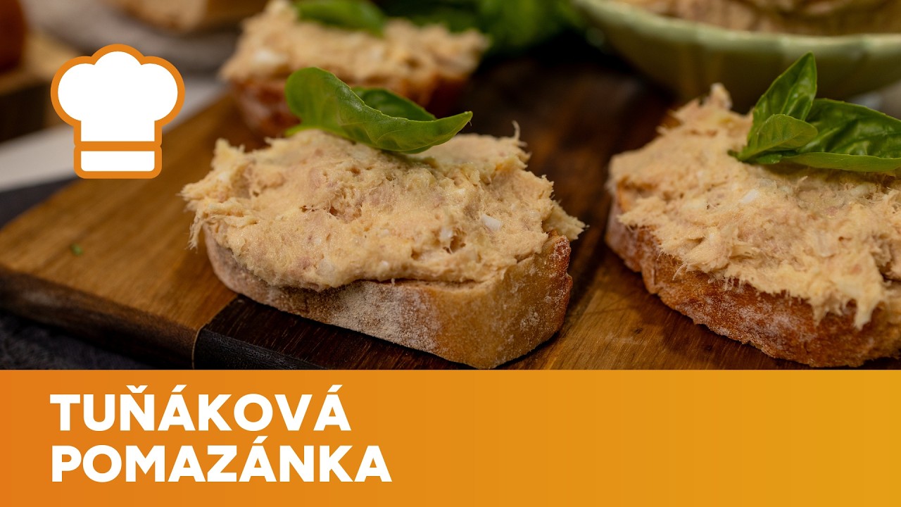 Tuňáková pomazánka přijde k chuti k snídani i jako lehká večeře