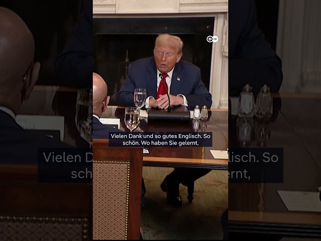 Trump gratuliert Liberias Präsident für sein gutes Englisch - offizielle Amtssprache des Landes