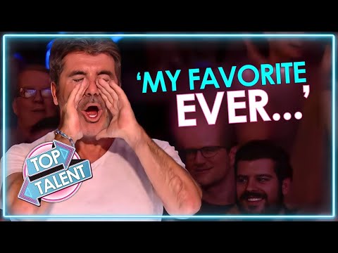 Simon Cowell's FAVOURITE EVER UK Auditions! Got Talent and X Factor | Top Talent