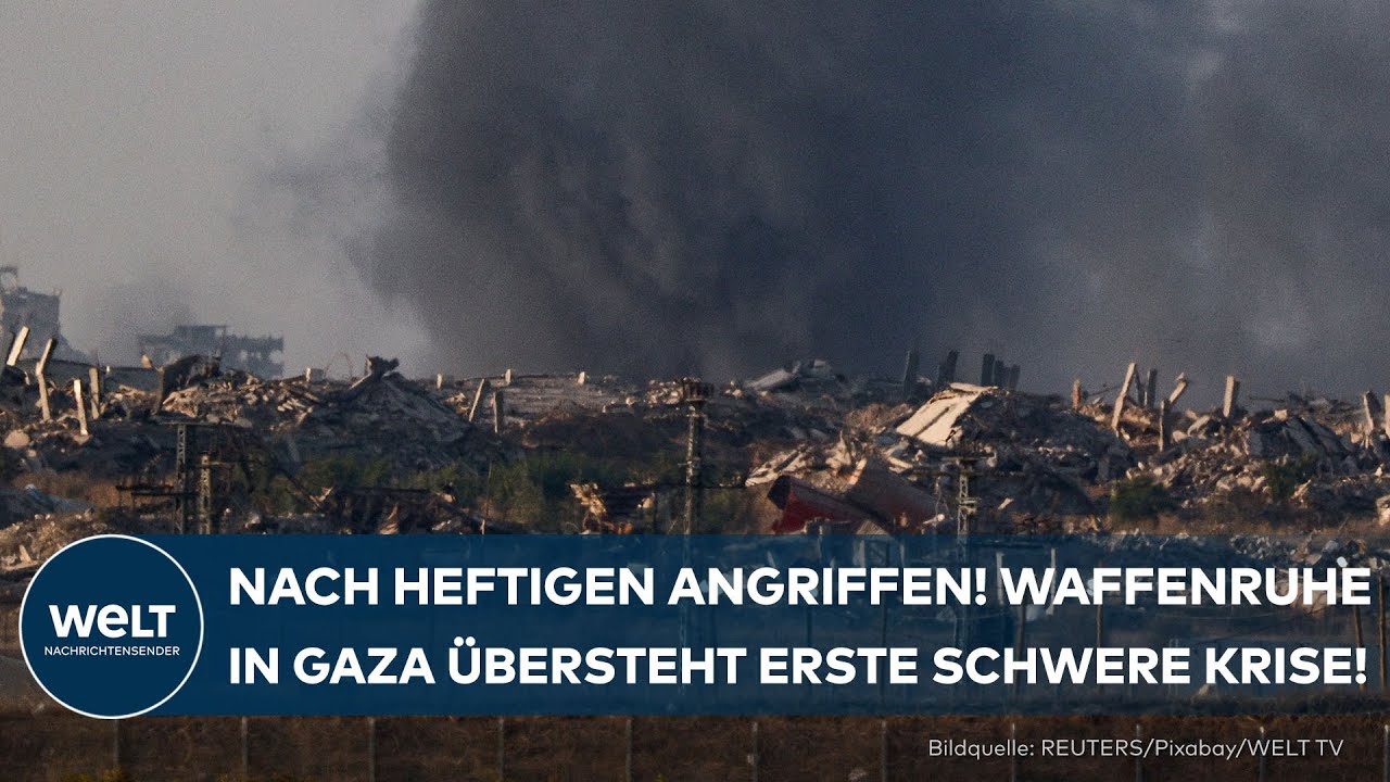 NACH ANGRIFFEN AUF GAZA: Erste Krise überstanden! Israel nimmt Waffenruhe mit Hamas wieder auf!