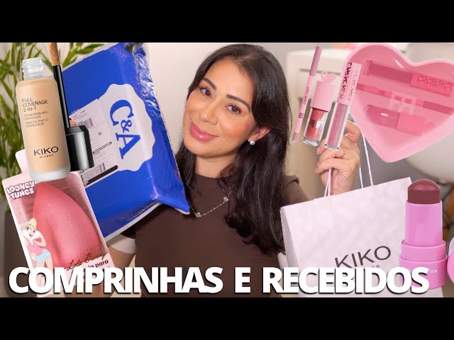 Comprinhas da 25, C&A , Kiko Milano e Recebidos | Lançamentos e Pedidos do mês