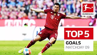 Top 5 Goals — Lewandowski, Bellingham & More