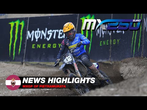 News Highlights - EMX250 - MXGP of Pietramurata 2021 #Motocross