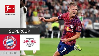 Kane Debut Spoiled By The Dani Olmo-Show | Bayern München — RB Leipzig 0-3 | Supercup 2023