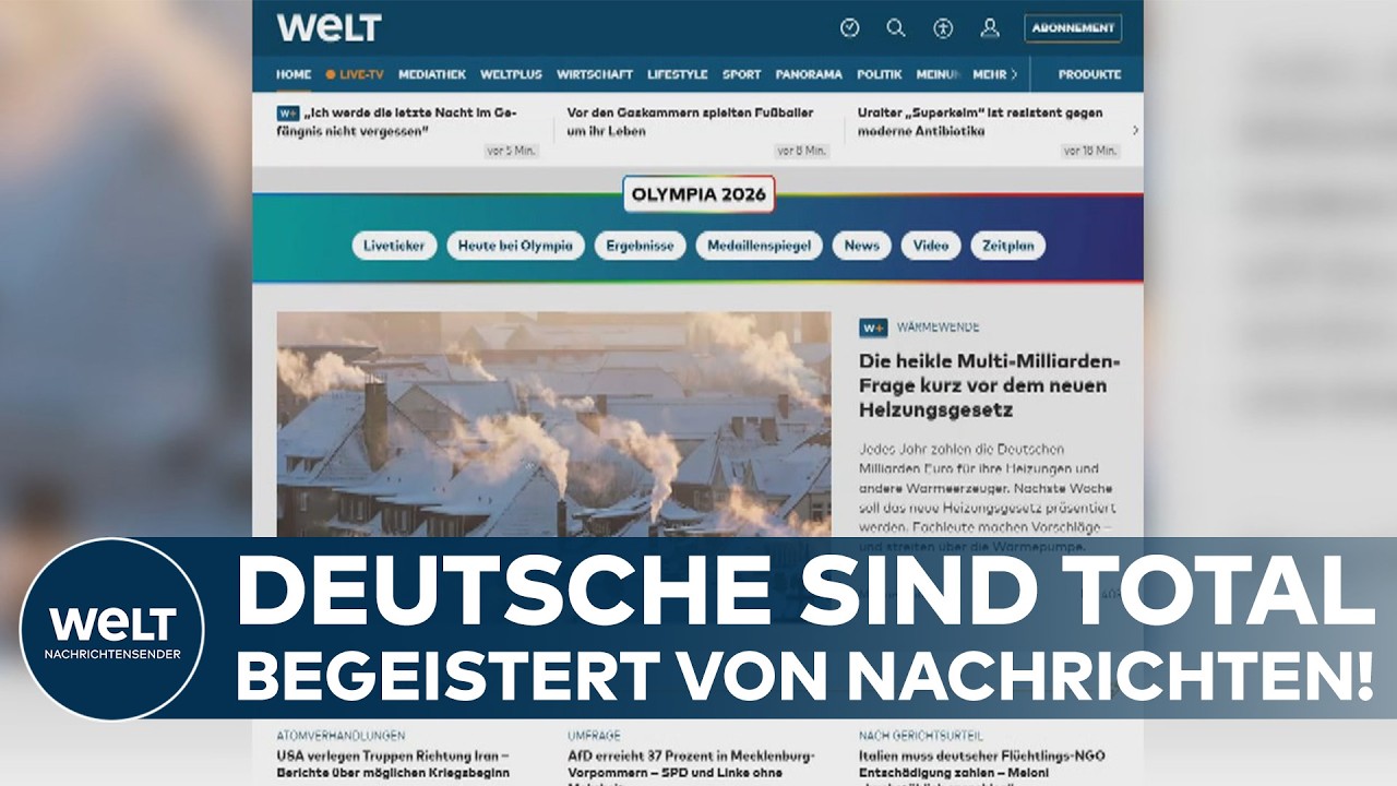 MEDIENSTUDIE: Deutsche weltweit führend beim Nachrichtenkonsum – 35% checken News siebenmal täglich!