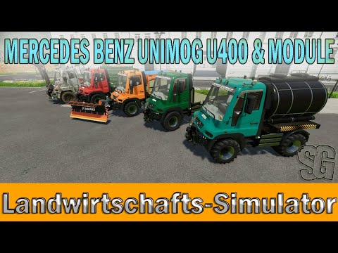 Mercedes Benz Unimog U400 & Modules v1.0.0.0