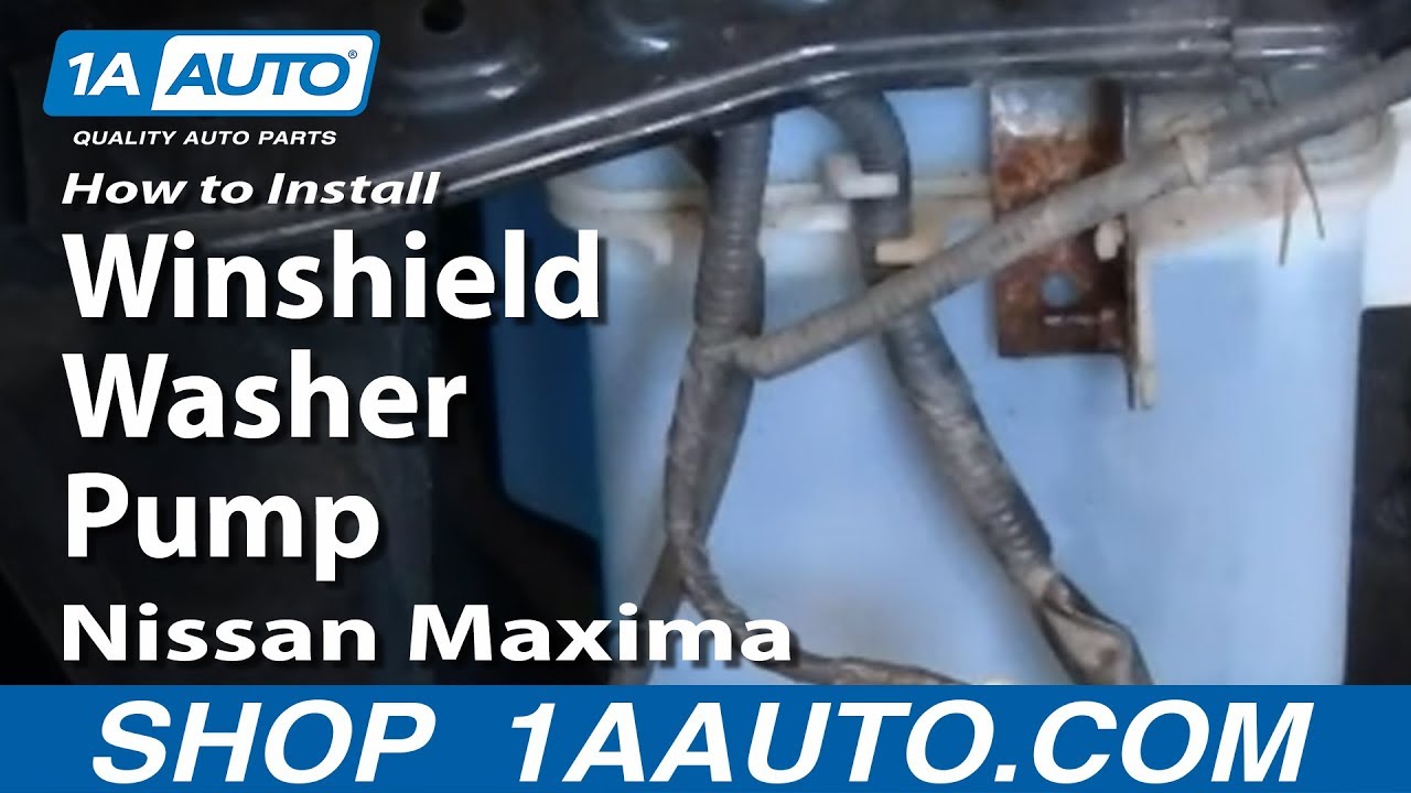 2000 Nissan altima windshield washer pump #8