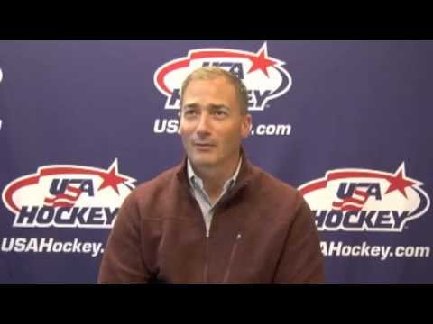 John Vanbiesbrouck Stops by the USA Hockey Headquarters ...