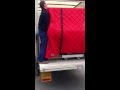 MWAV Piano Removal from a Luton van with a tail lift  Man with a van Edinburgh